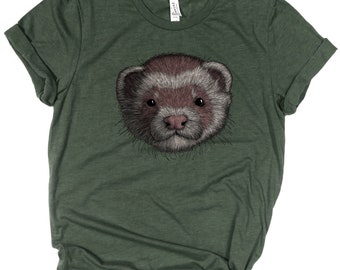 Ferret Shirt / Ferret / Ferret Lover Gift / Ferret Gifts / Ferret