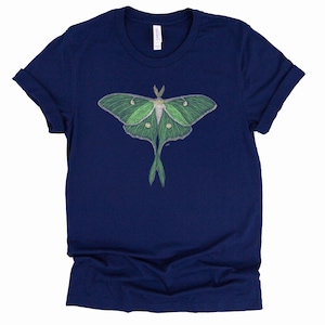Luna Moth Shirt / Luna Moth / Moth Shirt / Moth / Luna Moths / Moth T ...