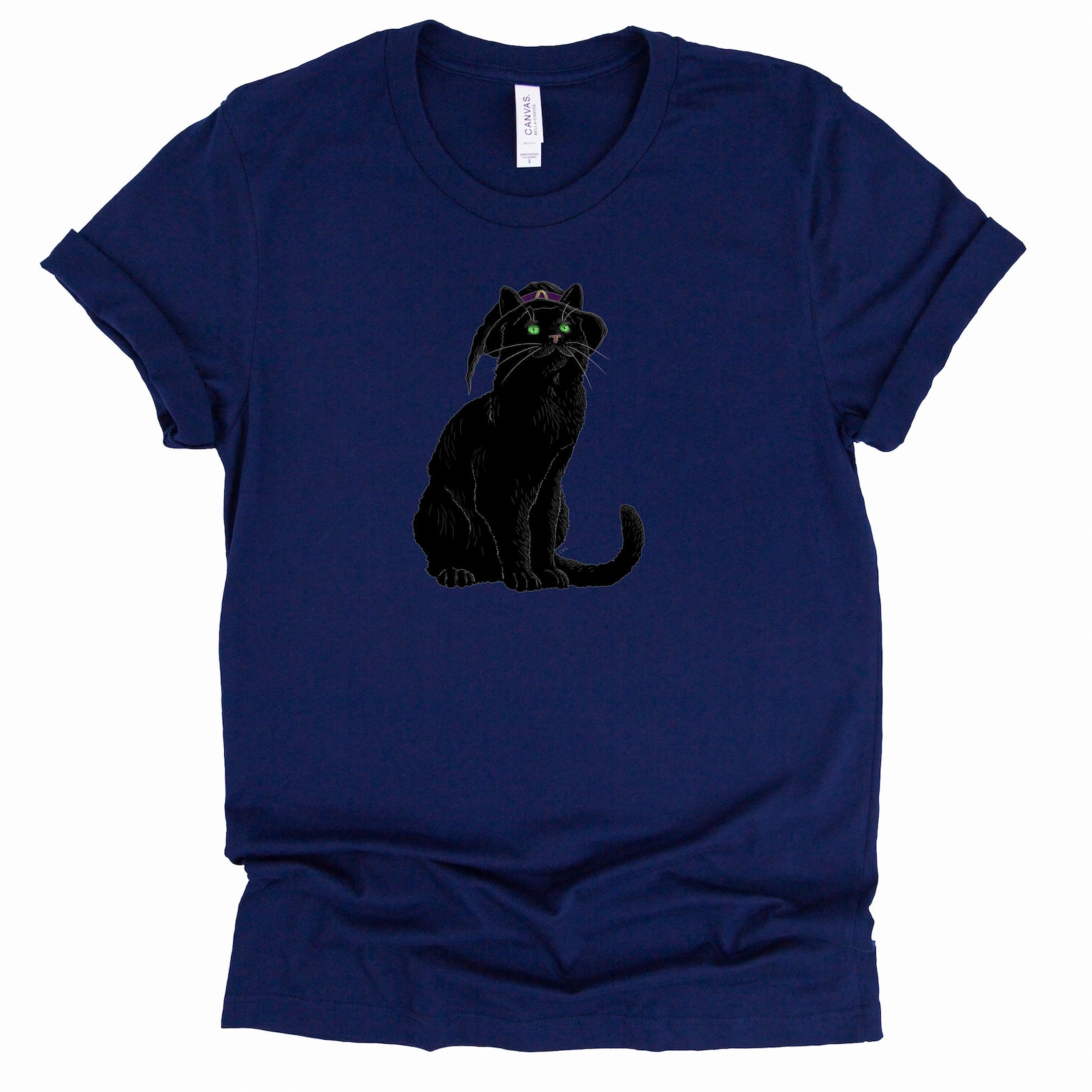 Black Cat Shirt / Black Cat / Cat / Cat Lover Gift / Cat Lover Etsy