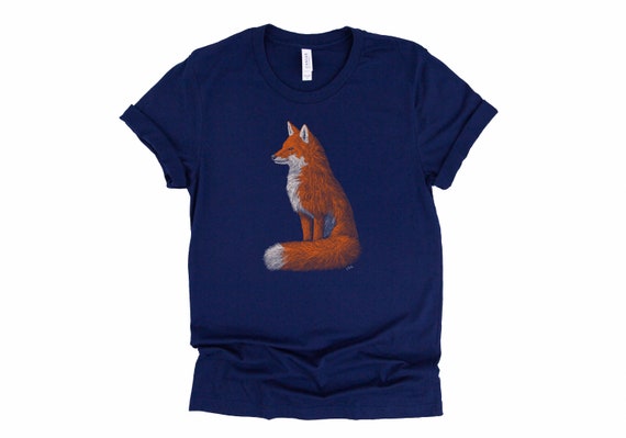 red fox tshirt