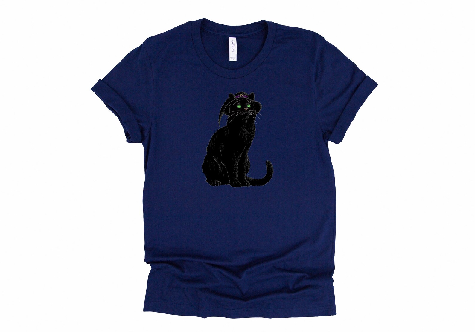 Black Cat Shirt / Black Cat / Cat / Cat Lover Gift / Cat Lover Etsy