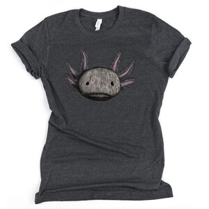 Axolotl Shirt / Axolotl / Axolotl Lover Gift / Cute Axolotl Shirt / Axolotl Gifts / Axolotls Lovers / Axolotl T-Shirt / Axolotl Tee Heather Gray