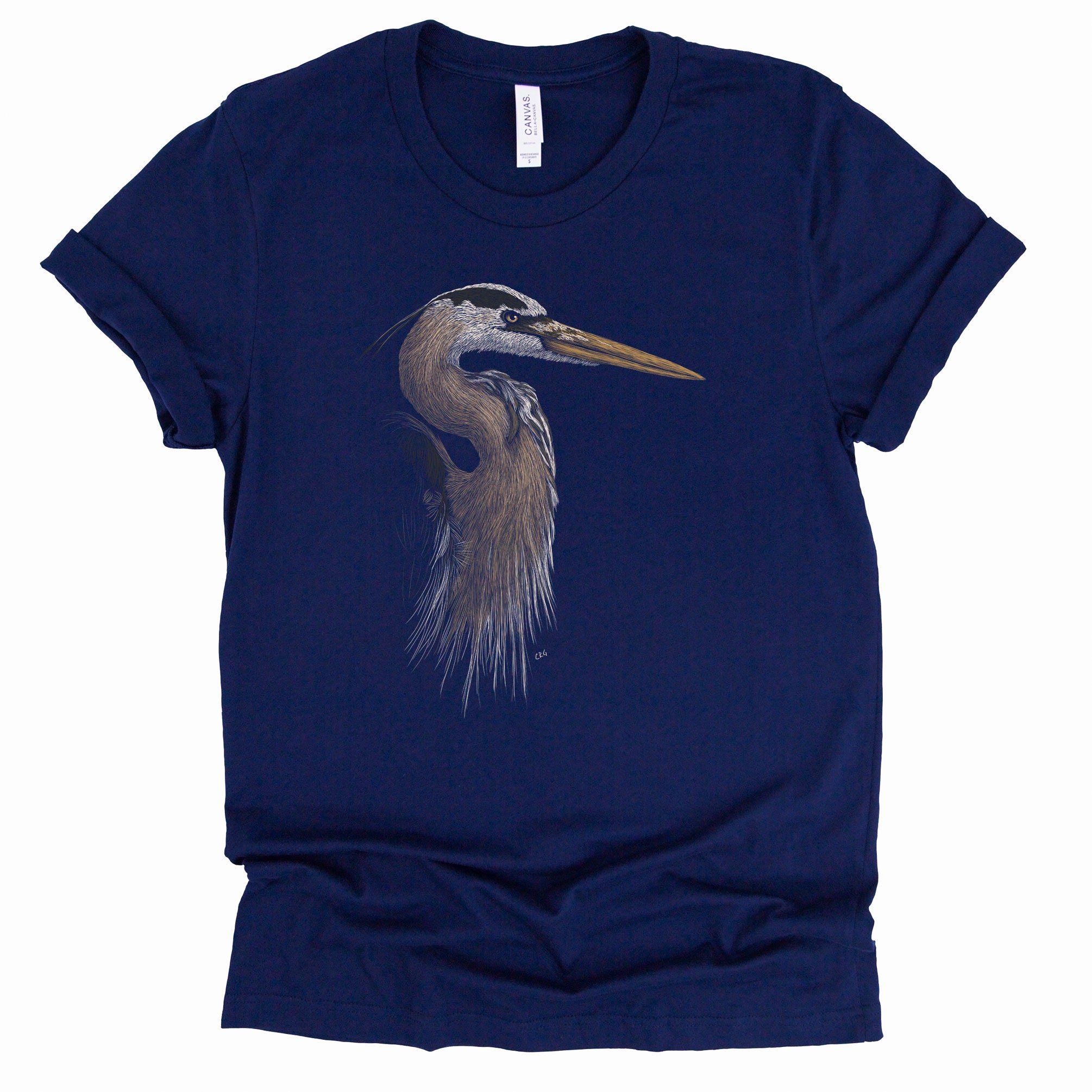 Blue heron shirt sales