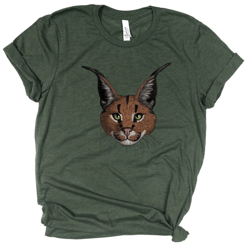 Caracal Shirt / Caracal / Wild Cat Shirt / African Wildlife Shirt / African Wildlife / Caracal Lover Gift / Caracal TShirt / Caracal T-Shirt 