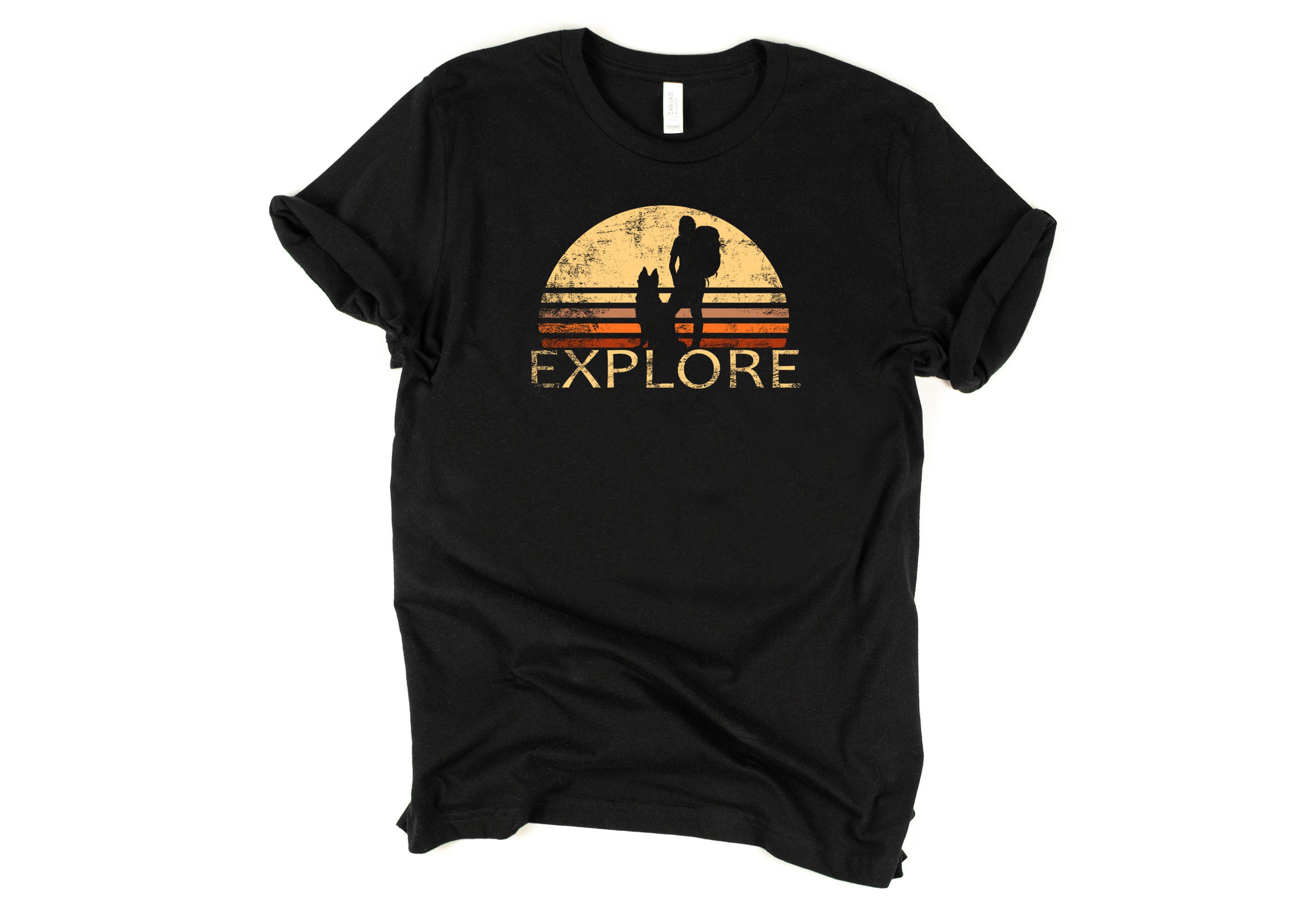 Explore Shirt / German Shepherd / Hiking / Hiking Shirt / Dog | Etsy