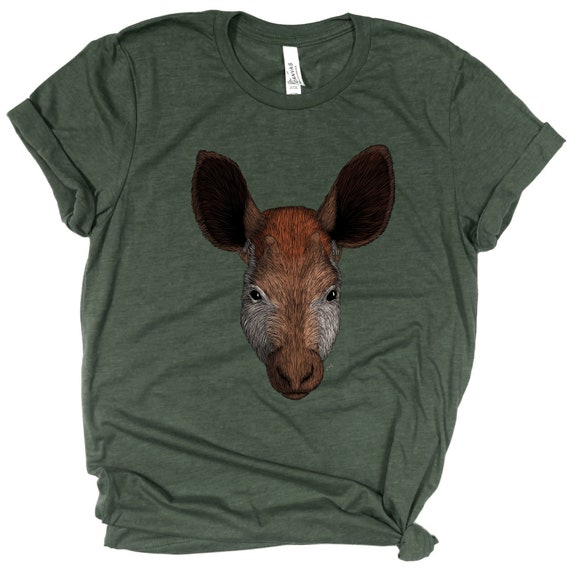 Okapi Shirt / Okapi / African Wildlife / Okapi Lover Gift / Forest Giraffe  / Zebra Giraffe / African Wildlife Lover Shirt / Okapi Tee -  Canada