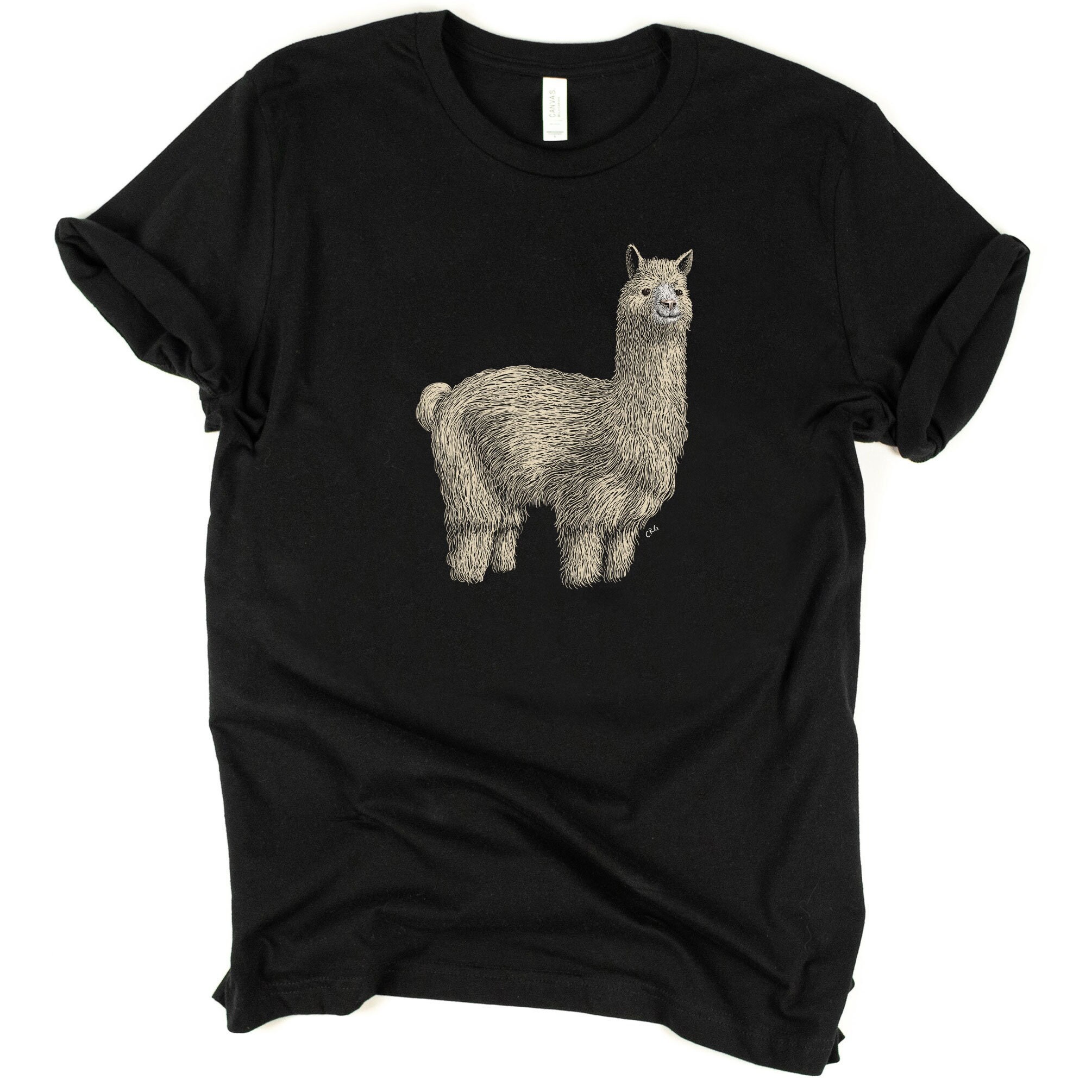 Alpaca T Shirt - Etsy