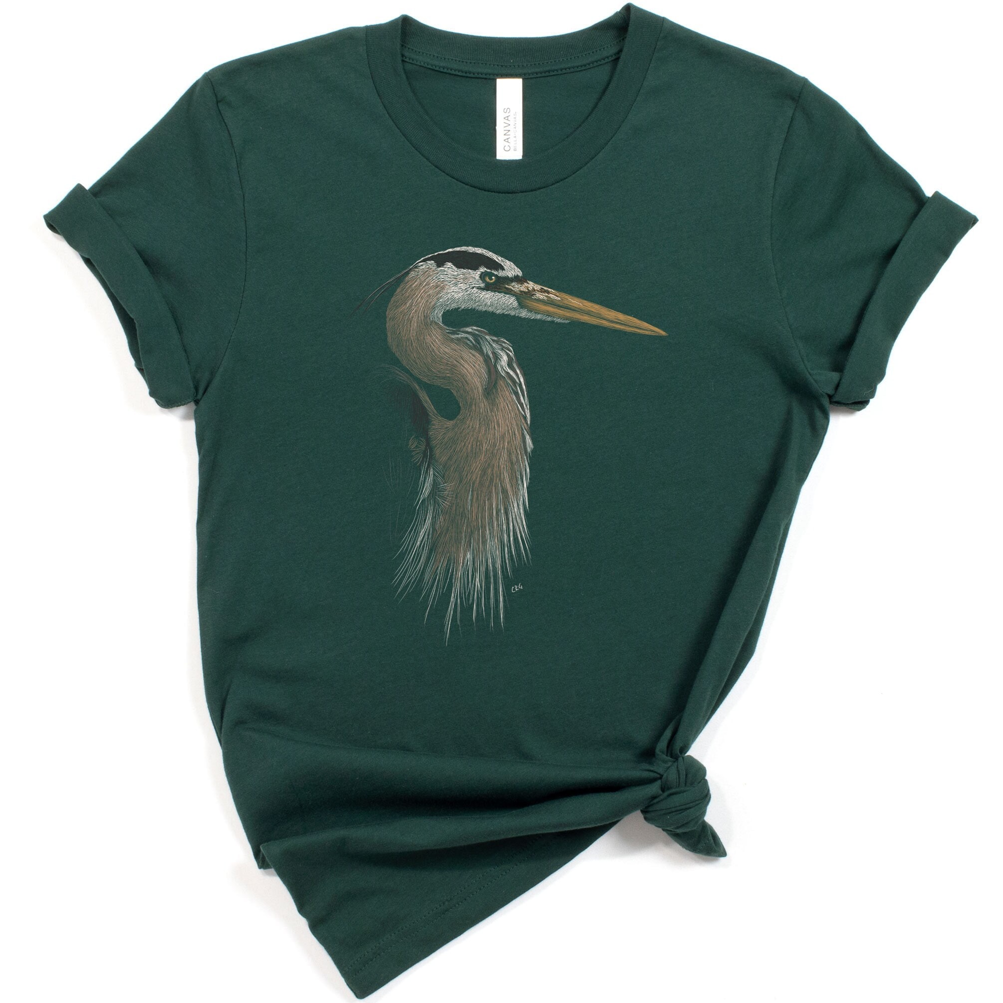 Heron Shirt / Heron / Great Blue Heron / Blue Heron / Bird Shirt / Blue Heron Shirt / Heron Gift / Heron T Shirt / Bird T Shirt