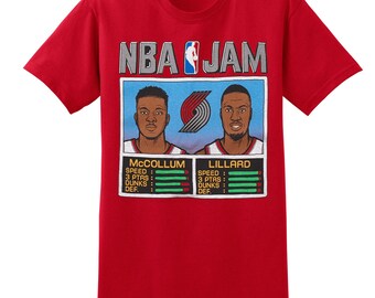 custom nba jam shirt