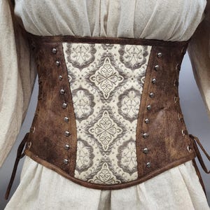 Handmade Medieval Style Underbust Ren Faire Cosplay LARP