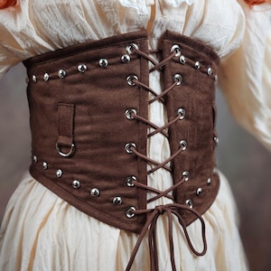 Suede Corset Belt - Etsy display picture 1