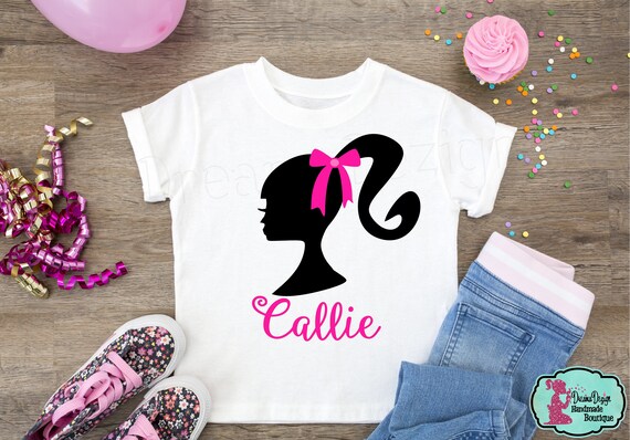 barbie silhouette shirt
