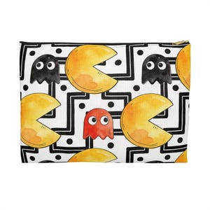Pacman Zipper Pouch - Etsy