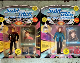 Star Trek FERENGI 4.5/" Action Figure 1992 5 Carded Playmates