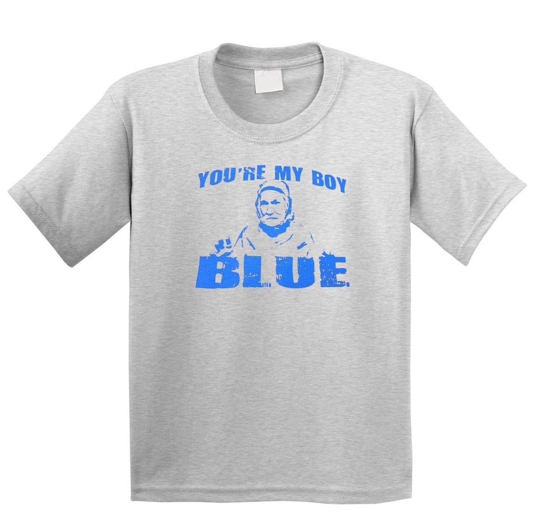 Your My Boy Blue - Old School the Movie - Parody - Funny Sports Gray T ...