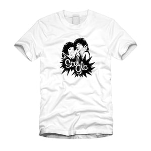 SOUL GLO - Funny Retro 80&#39;s Movie Coming To America Parody Cool White T-Shirt