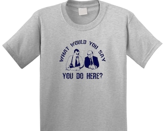 The Bobs Office Space Peter Gibbons Milton Bill Lumbergh Initech Gray T-Shirt