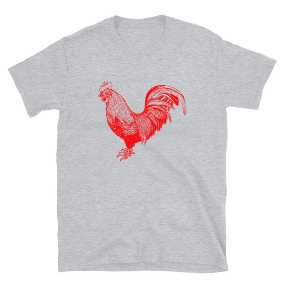 Red Rooster Chicken T-Shirt Red Rooster Chicken T-Shirt