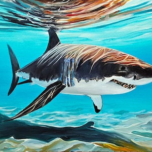 PRINT of &#39;The great predator&#39; canvas prints