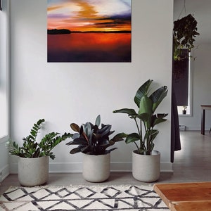 Kunstdrucke von meinem original Leinwanddruck &quot;&quot;The Hour Sunset&quot;&quot;.&quot;
