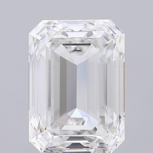 5 CT Emerald Cut Lab Grown Diamond For Ring