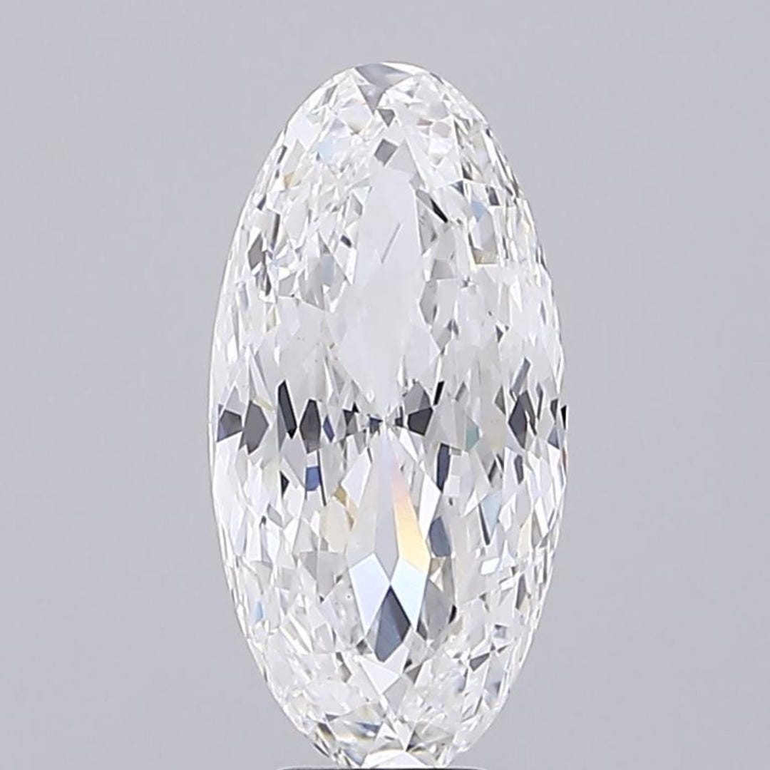 7.82 CT Moval Portuguese Cut Lab Grown Diamond - Etsy Canada