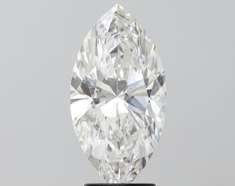 3.65 CT Marquise Lab Grown Diamond For Engagement Ring