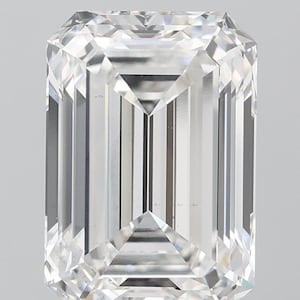 5.54 CT Emerald Cut Lab Grown Diamond For Engagement Ring