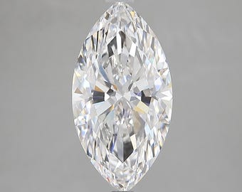 3 CT Marquise Lab Grown Diamond For Solitaire Engagement Ring