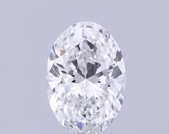 7 CT Oval Shape Lab Created Diamond For Engagement Solitaire Ring | Fine Jewelry