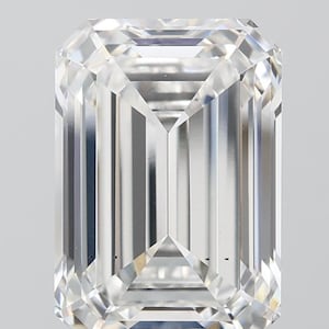 5 CT Emerald Cut Lab Grown Diamond For Engagement Ring