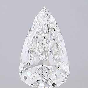 7.39 CT Pear Cut Lab Grown Diamond for Jewelry | IGI Certified | Diamond for Engagement Ring or Anniversary Gift | Gift for Wife