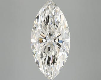 5.10 CT Marquise Cut Lab Created Diamond for Engagement Ring | IGI Certified