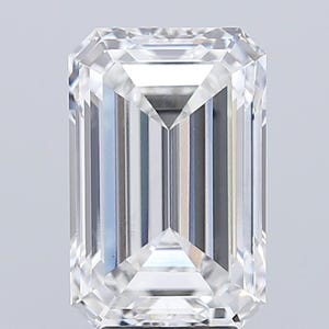 6 CT Emerald Cut Lab Grown(CVD) Diamond For Engagement Ring | Birthday Gift