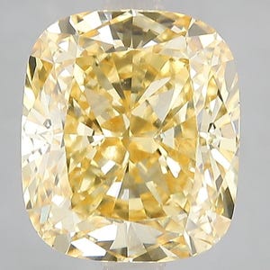 5.19 CT Kissenschliff lebendiger gelber Labradorit Diamant für Verlobungsring