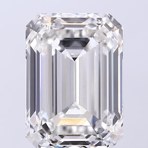 6 CT Emerald Cut Lab Grown Diamond For Engagement Ring | IGI Certified