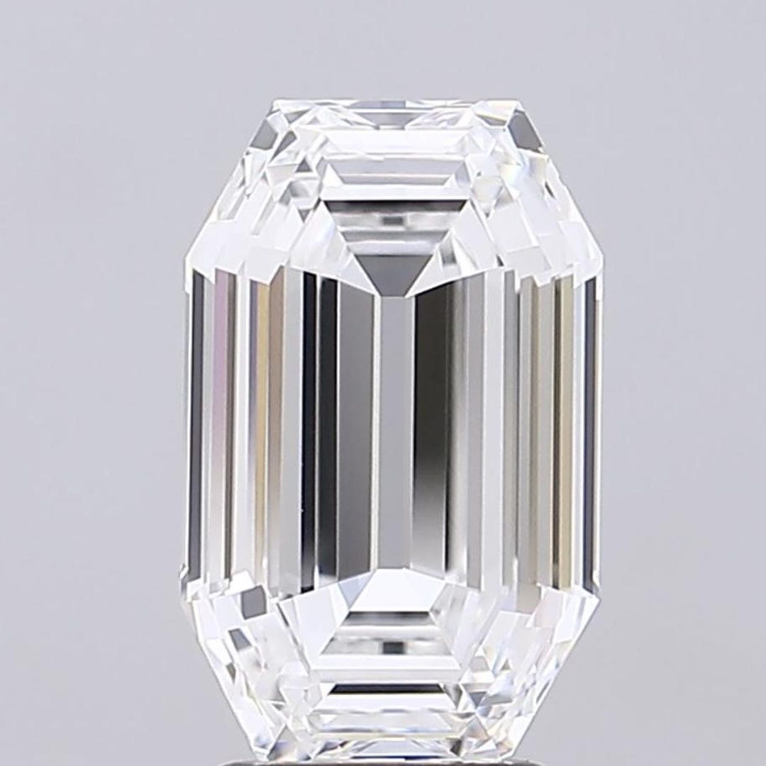 4 CT Octagon Step Cut Lab Grown Diamond for Wedding Ring or Jewelry - Etsy