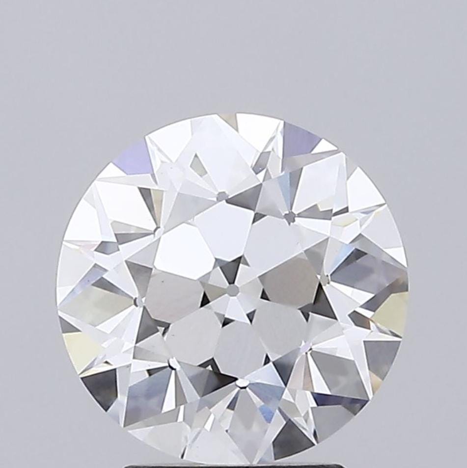 European Cut Lab Diamond 3.11 CT Old European Cut Lab Grown Diamond - Etsy