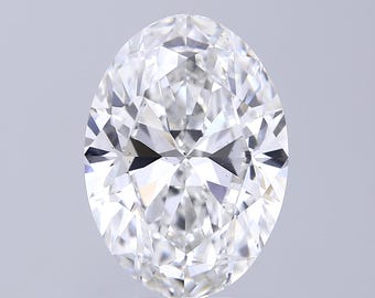 9 CT Oval Shape Lab Grown Certified Diamond For Engagement Ring