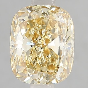 2.53 CT gelber Kissenschliff Labor gewachsener Diamant für individuelle Verlobungsring