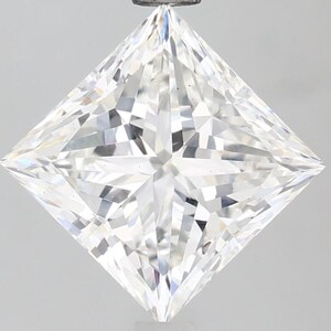 2.50 CT Princess Cut Lab Grown Diamond For Engagement Ring