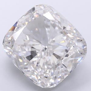 20 CT Cushion Cut Lab Created Diamond For Solitaire Engagement Ring | CVD Diamonds | Certified Diamond