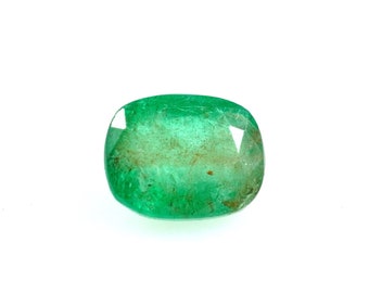 Certified 2.20 Ct Natural Emerald Certified Oval Cut Faceted Emerald Loose Gemstone emerald pendent  7x9x5mm  cod54