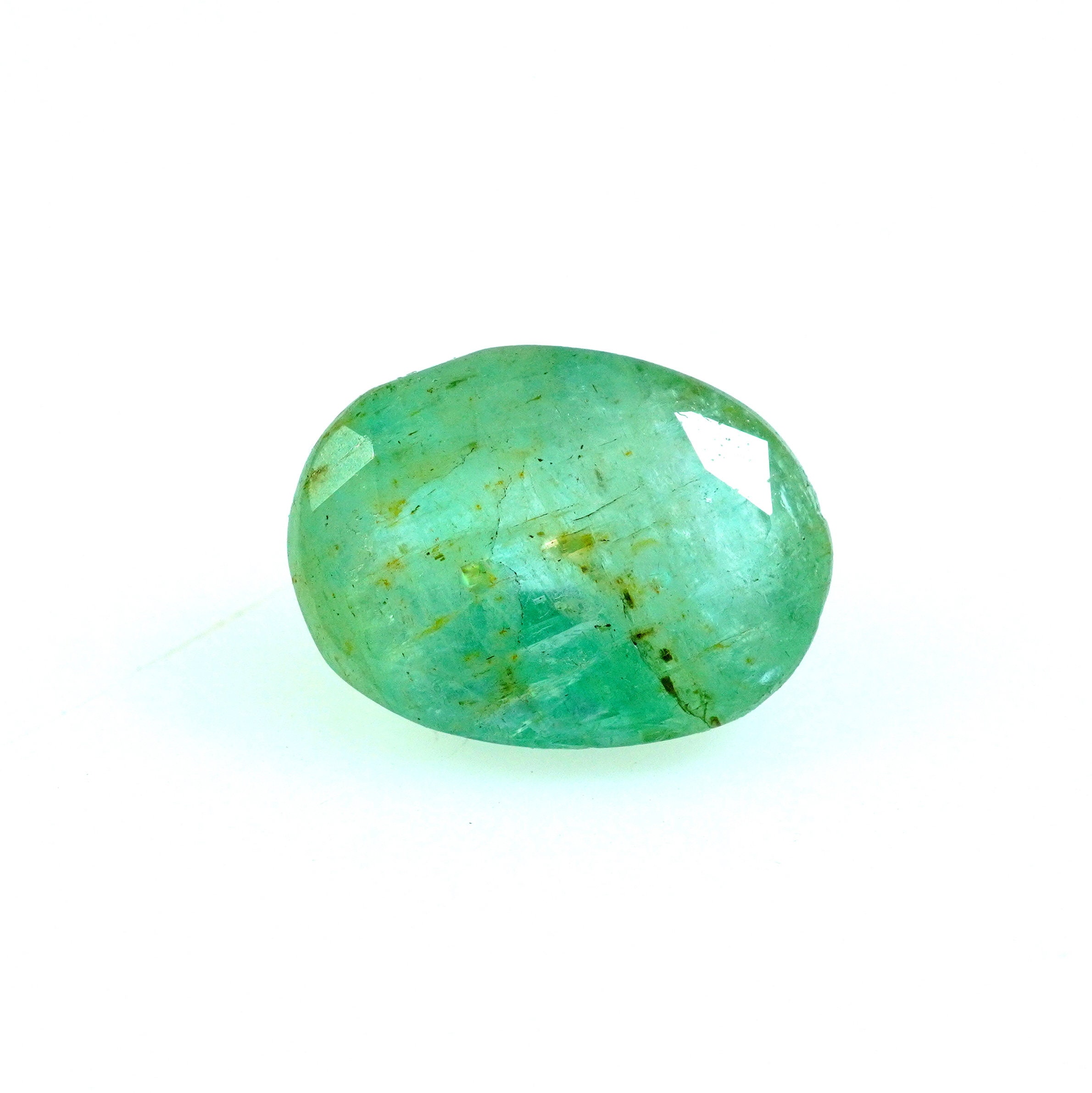 NATURAL 1.78ct RARE Deep Green Octagon Cut Emerald 8.5x6.1mm Loose Gemstone