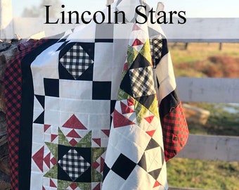 Lincoln Stars Quilt Pattern