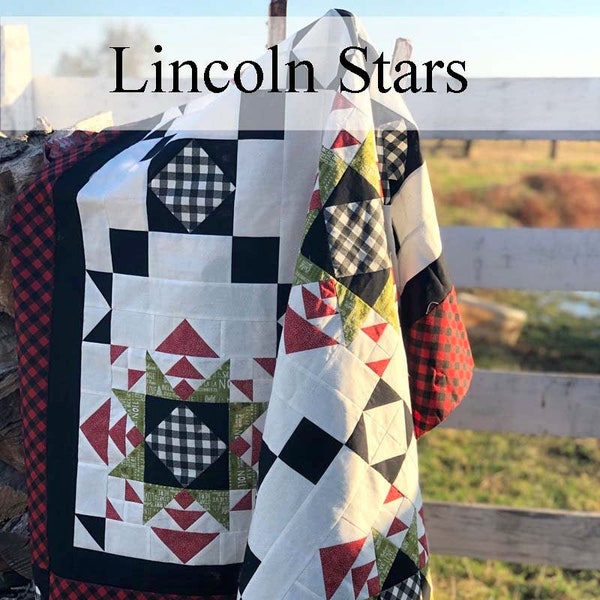 Lincoln Stars Quilt Pattern