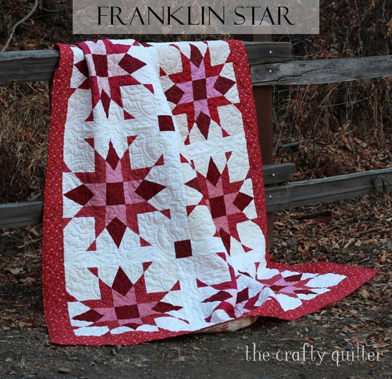 Franklin Star Quilt Pattern image 1