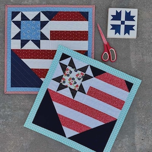 Star Spangled Heart Wall Hanging