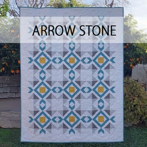 Arrow Stone PDF Quilt Pattern