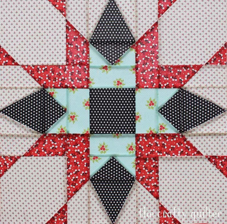 Franklin Star Quilt Pattern image 3